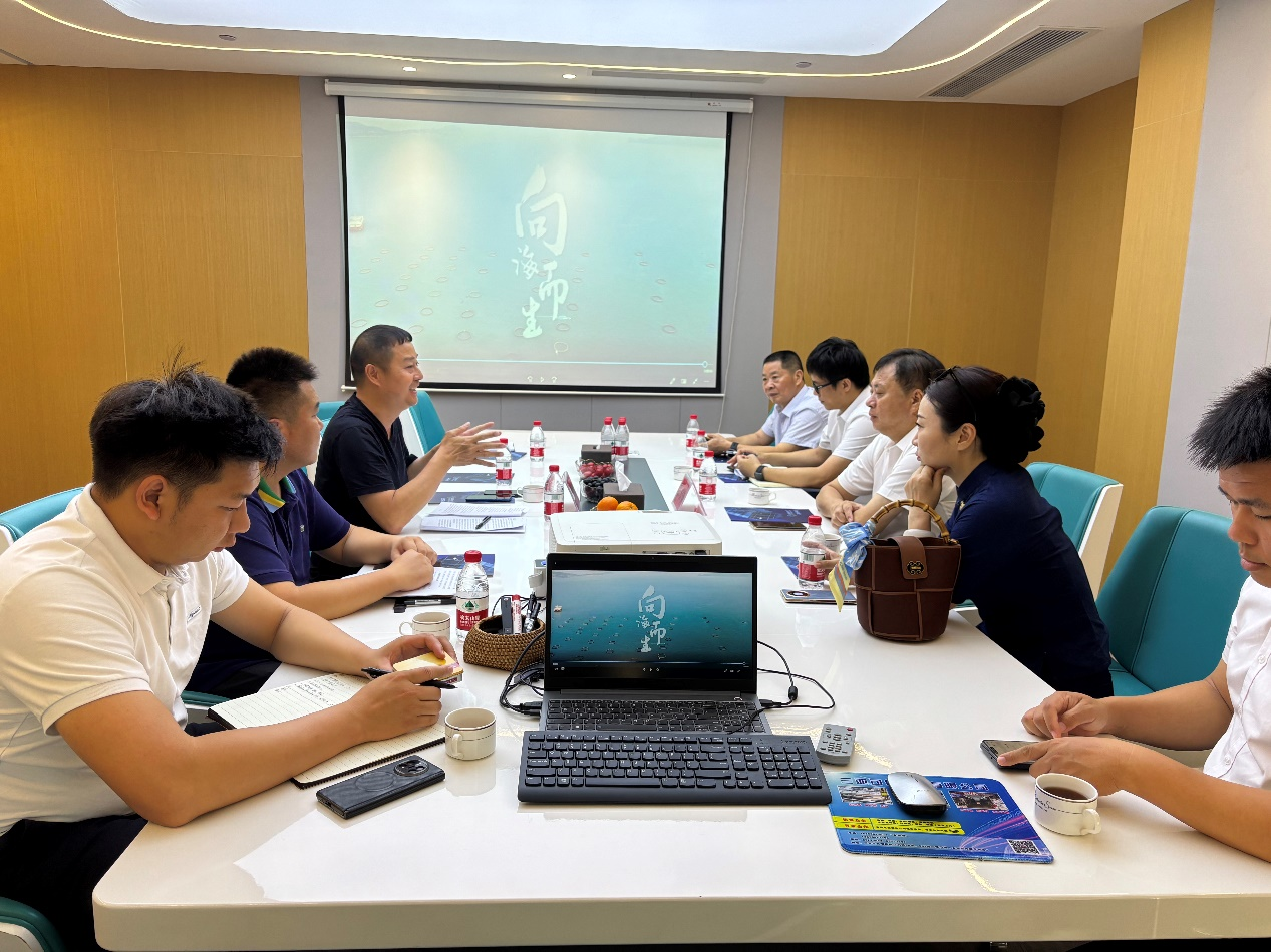 张长丰副市长到晨海水产调研，助企纾困共绘渔业科技新蓝图